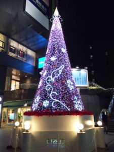 クレド岡山クリスマスツリー