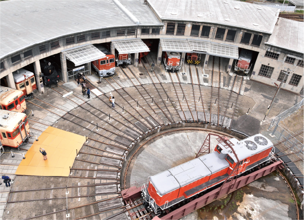 津山まなびの鉄道館の写真